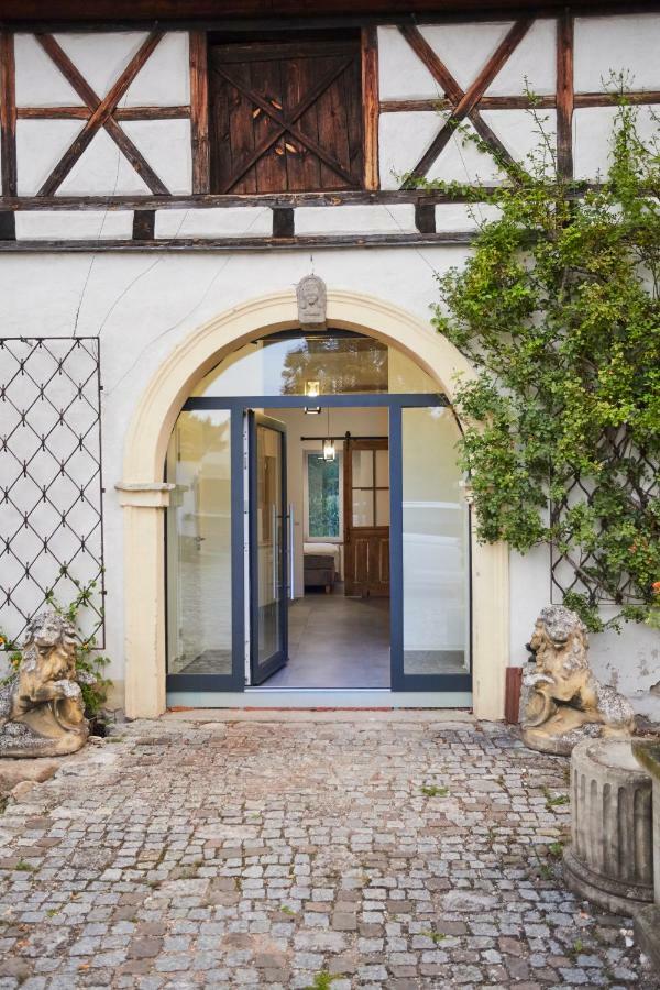 Obere Muehle - Scheunenwohnung Mitten Im Gruenen Baunach Kültér fotó